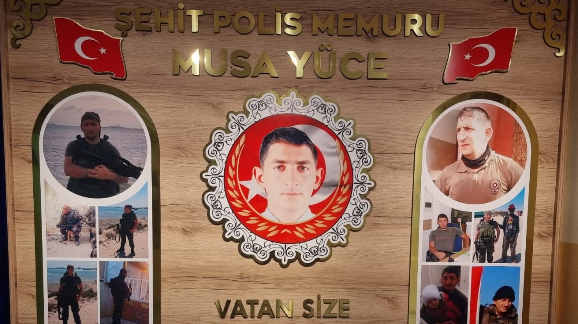 Okulumuzda Şehit Musa Yüce'ye Anı Köşesi Oluşturuldu